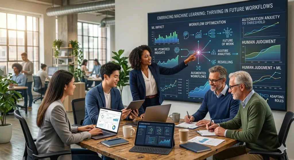How Workers Can Embrace Machine Learning to Thrive in Future Workflows