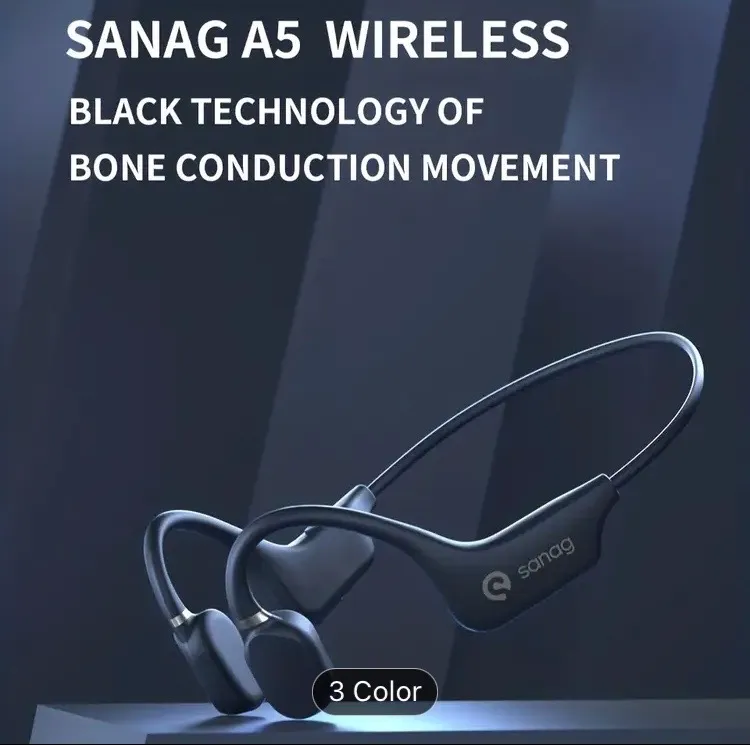 Bone induction motion Bluetooth headset